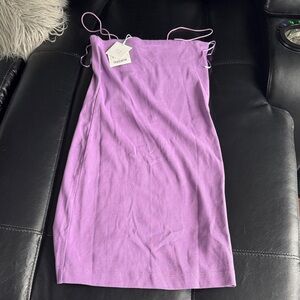 Zara NWT Purple Sleeveless Dress